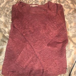 Soft Salmon-colored sweater